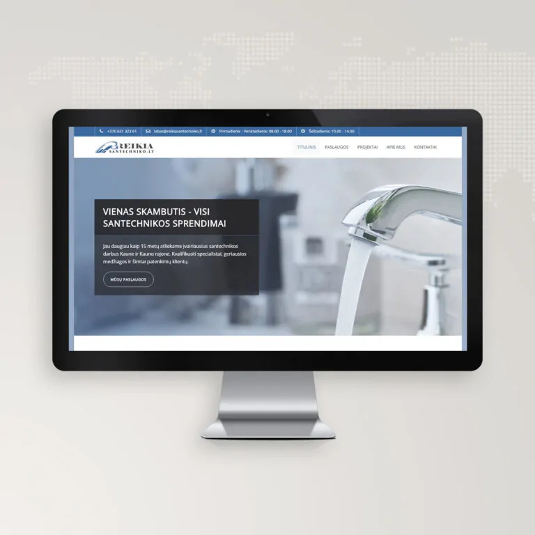 A-Media svetainių kūrimas